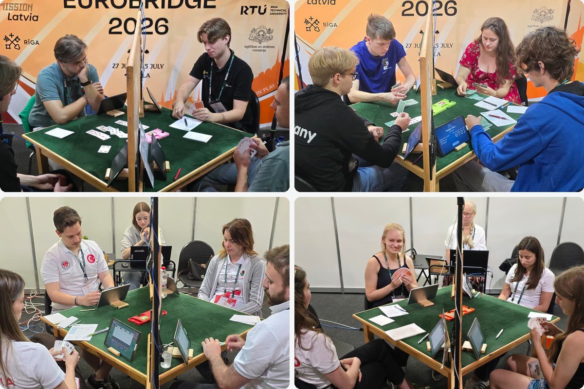 Teams playing at the European Youth Team Championships in Riga, 2026