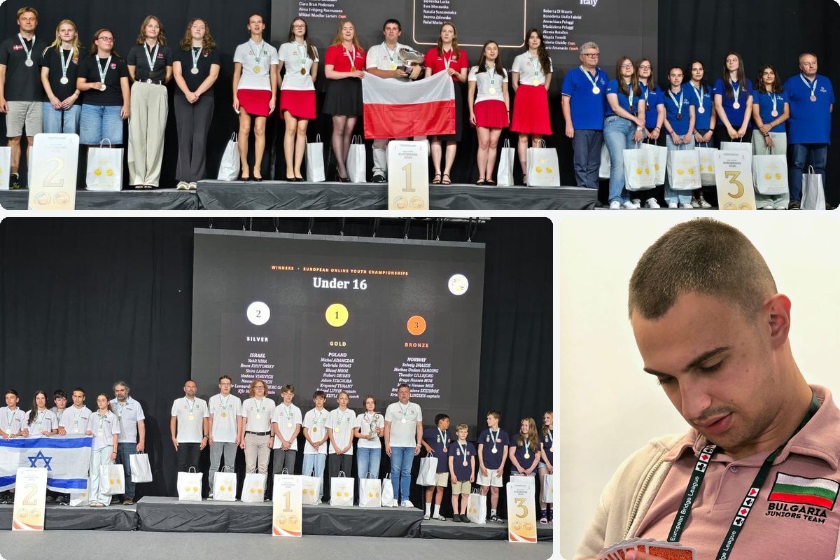Prize giving in Riga, 2026, including the under-16 podium