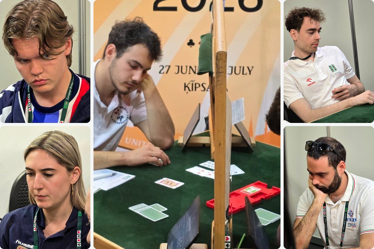Players concentrating during play in Riga, 2026